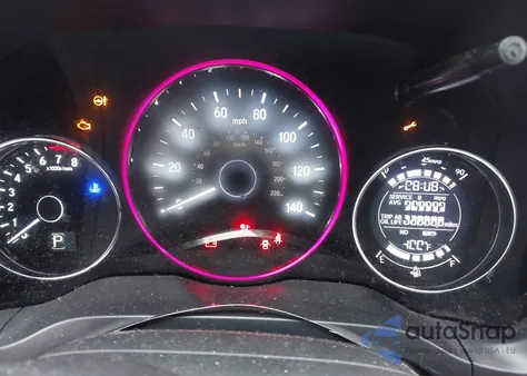 2019 Honda Hr-V Sport из США, поврежденный, VIN 3CZRU6H13KG718078